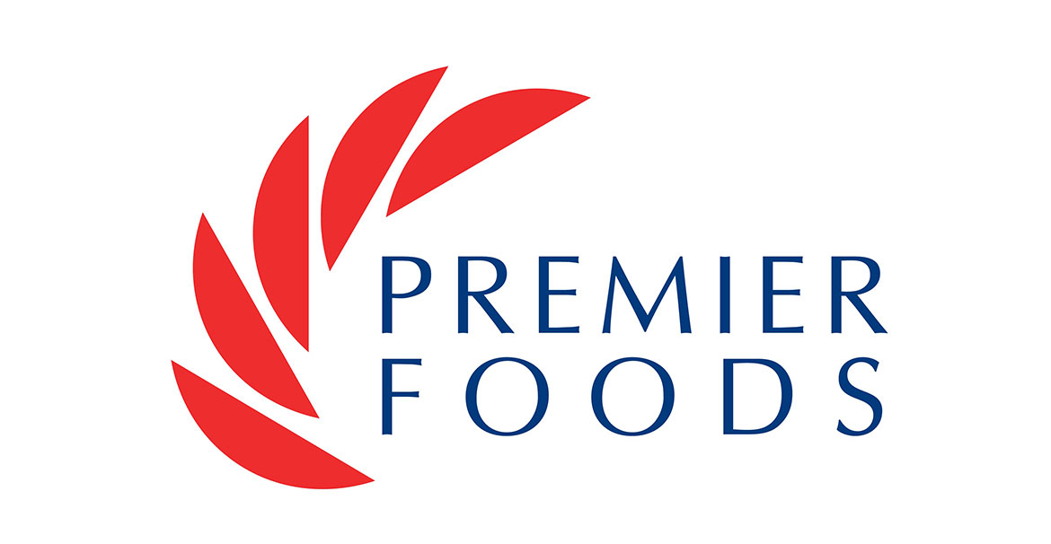 Premier Foods logo - white background